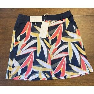 Lady Hagen Golf Skirt Skort Women's Size 4 Desert Getaway Traditional Retro Leaf